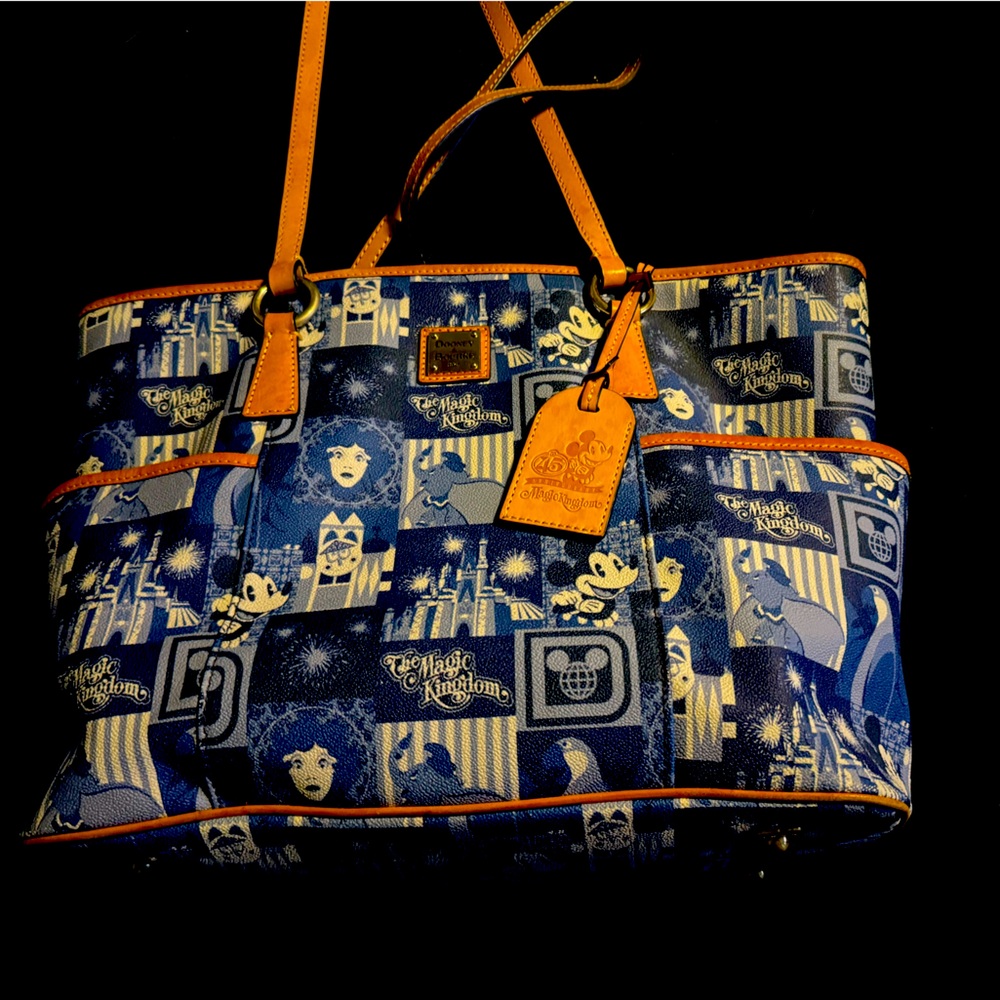 Dooney and Bourne Disney Parks 45 year anniversary Magic Kingdom tote bag.
